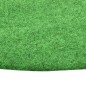 vidaXL Kunstrasen mit Noppen Durchm. 130 cm Grün Rund vidaXL Kunstrasen mit Noppen Durchm. 130 cm Grün Rund