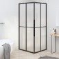 vidaXL Duschkabine Matt ESG 90x70x180 cm Schwarz vidaXL Duschkabine Matt ESG 90x70x180 cm Schwarz