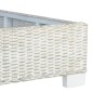 vidaXL Bett Grau Natur Rattan 180x200 cm vidaXL Bett Grau Natur Rattan 180x200 cm