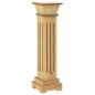 vidaXL Klassischer Säulen-Pflanzenständer Helles Holz 17x17x66 cm vidaXL Klassischer Säulen-Pflanzenständer Helles Holz 17x17x66 cm