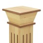 vidaXL Klassischer Säulen-Pflanzenständer Helles Holz 17x17x66 cm vidaXL Klassischer Säulen-Pflanzenständer Helles Holz 17x17x66 cm