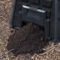 Nature Garten Abfalltasche Schwarz 1200 L 6071483 Nature Garten Abfalltasche Schwarz 1200 L 6071483