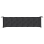 vidaXL Gartenbank-Auflagen 2 Stk. Schwarz 200x50x7 cm Oxford-Gewebe vidaXL Gartenbank-Auflagen 2 Stk. Schwarz 200x50x7 cm Oxford-Gewebe