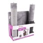 FLAMINGO Kratzbaum Una 35x35x48,5 cm Grau FLAMINGO Kratzbaum Una 35x35x48,5 cm Grau