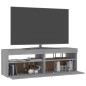 vidaXL TV-Schränke 2 Stk. mit LED-Leuchten Grau Sonoma 60x35x40 cm vidaXL TV-Schränke 2 Stk. mit LED-Leuchten Grau Sonoma 60x35x40 cm