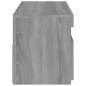 vidaXL TV-Schränke 2 Stk. mit LED-Leuchten Grau Sonoma 60x35x40 cm vidaXL TV-Schränke 2 Stk. mit LED-Leuchten Grau Sonoma 60x35x40 cm