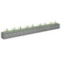 vidaXL Gabionen-Hochbeet Verzinkter Stahl 360×30×30 cm vidaXL Gabionen-Hochbeet Verzinkter Stahl 360×30×30 cm