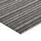 vidaXL Teppichfliesen 20 Stk. 5 m² 50x50 cm Gestreift Anthrazit vidaXL Teppichfliesen 20 Stk. 5 m² 50x50 cm Gestreift Anthrazit