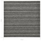 vidaXL Teppichfliesen 20 Stk. 5 m² 50x50 cm Gestreift Anthrazit vidaXL Teppichfliesen 20 Stk. 5 m² 50x50 cm Gestreift Anthrazit