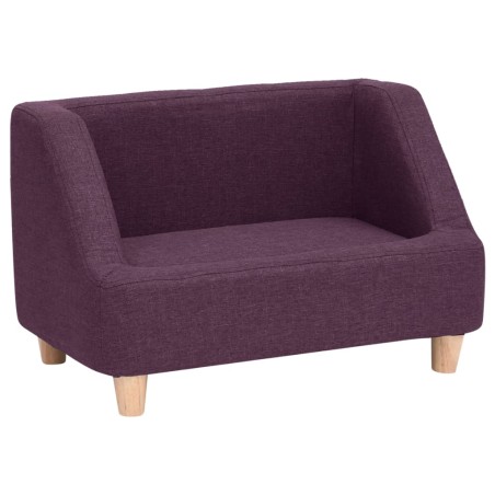 vidaXL Hundesofa Burgunderrot 60x37x39 cm Leinen