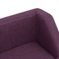 vidaXL Hundesofa Burgunderrot 60x37x39 cm Leinen vidaXL Hundesofa Burgunderrot 60x37x39 cm Leinen