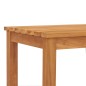vidaXL Gartenbank 114 cm Massivholz Teak