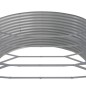 vidaXL Hochbeet Pulverbeschichteter Stahl 510x140x68 cm Anthrazit vidaXL Hochbeet Pulverbeschichteter Stahl 510x140x68 cm Anthrazit