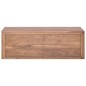 vidaXL Wand-Badschrank 90x45x30 cm Teak Massivholz vidaXL Wand-Badschrank 90x45x30 cm Teak Massivholz