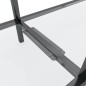 vidaXL Konsolentisch Transparent 220x35x75,5 cm Hartglas vidaXL Konsolentisch Transparent 220x35x75,5 cm Hartglas