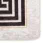 vidaXL Teppich Waschbar 80x300 cm Hellbeige Rutschfest vidaXL Teppich Waschbar 80x300 cm Hellbeige Rutschfest