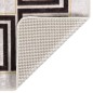 vidaXL Teppich Waschbar 80x300 cm Hellbeige Rutschfest vidaXL Teppich Waschbar 80x300 cm Hellbeige Rutschfest