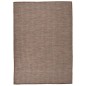 vidaXL Outdoor-Teppich Flachgewebe 140x200 cm Braun vidaXL Outdoor-Teppich Flachgewebe 140x200 cm Braun