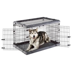 Ferplast Hundekäfig Superior 105 107x77x73,5 cm Schwarz