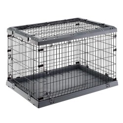 Ferplast Hundekäfig Superior 105 107x77x73,5 cm Schwarz