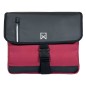 Willex Fahrradtaschen Business 30 L Canvas Rot und Schwarz Willex Fahrradtaschen Business 30 L Canvas Rot und Schwarz