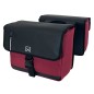 Willex Fahrradtaschen Business 30 L Canvas Rot und Schwarz Willex Fahrradtaschen Business 30 L Canvas Rot und Schwarz