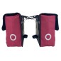 Willex Fahrradtaschen Business 30 L Canvas Rot und Schwarz Willex Fahrradtaschen Business 30 L Canvas Rot und Schwarz