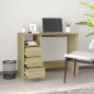 vidaXL Schreibtisch mit Schubladen Sonoma-Eiche 102x50x76 cm vidaXL Schreibtisch mit Schubladen Sonoma-Eiche 102x50x76 cm