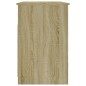 vidaXL Schreibtisch mit Schubladen Sonoma-Eiche 102x50x76 cm vidaXL Schreibtisch mit Schubladen Sonoma-Eiche 102x50x76 cm