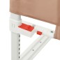 vidaXL Kleinkind-Bettschutzgitter Taupe 100x25 cm Stoff vidaXL Kleinkind-Bettschutzgitter Taupe 100x25 cm Stoff