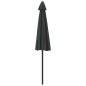 vidaXL Balkon-Sonnenschirm mit Alu-Mast Anthrazit 270x144 cm Halbrund vidaXL Balkon-Sonnenschirm mit Alu-Mast Anthrazit 270x144 cm Halbrund