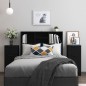 Sideboards 2 Stk. Schwarz 30x30x70 cm Holzwerkstoff Sideboards 2 Stk. Schwarz 30x30x70 cm Holzwerkstoff