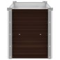 vidaXL Garten-Hochbeet Braun 160 x 40 x 45 cm Verzinkter Stahl vidaXL Garten-Hochbeet Braun 160 x 40 x 45 cm Verzinkter Stahl