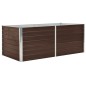 vidaXL Hochbeet 160 x 80 x 45 cm Verzinkter Stahl Braun vidaXL Hochbeet 160 x 80 x 45 cm Verzinkter Stahl Braun
