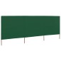vidaXL 3-teiliges Windschutzgewebe 400 x 80 cm Grün vidaXL 3-teiliges Windschutzgewebe 400 x 80 cm Grün
