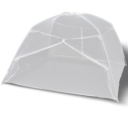 Mongolei Netz Moskitonetz 2 Türen 200 x 120 x 130 cm weiß