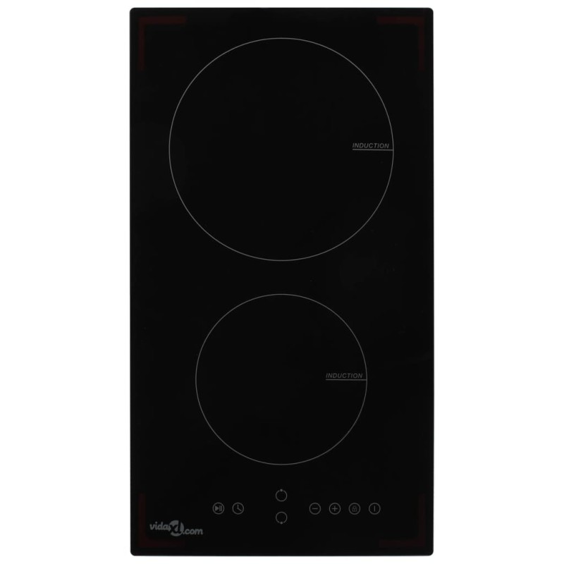 vidaXL Induktionskochfeld mit 2 Platten Touch Control Glas 3500 W vidaXL Induktionskochfeld mit 2 Platten Touch Control Glas 3500 W