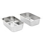 vidaXL Gastronormbehälter 2 Stk. GN 1/1 150 mm Edelstahl vidaXL Gastronormbehälter 2 Stk. GN 1/1 150 mm Edelstahl