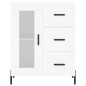 Highboard Weiß 69,5x34x180 cm Holzwerkstoff Highboard Weiß 69,5x34x180 cm Holzwerkstoff