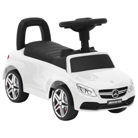 vidaXL Rutschauto Mercedes-Benz C63 Weiß