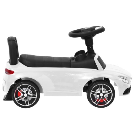 vidaXL Rutschauto Mercedes-Benz C63 Weiß