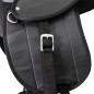 vidaXL Pony-Sattel-Set 10" Schwarz vidaXL Pony-Sattel-Set 10" Schwarz