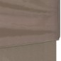 vidaXL Partyzelt Faltbar mit Seitenwänden Taupe 3x6 m vidaXL Partyzelt Faltbar mit Seitenwänden Taupe 3x6 m