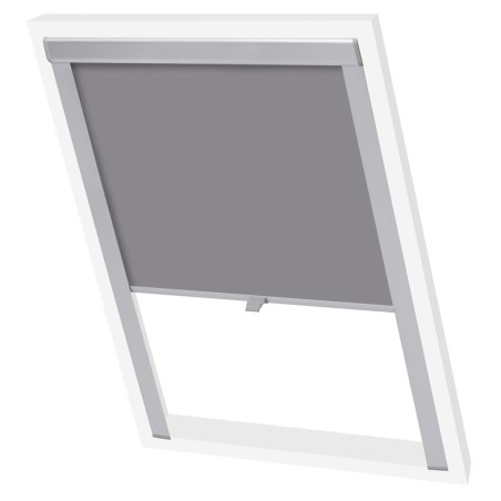 vidaXL Verdunkelungsrollo Grau P06/406 