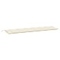 Gartenbank-Auflagen 2 Stk. Cremeweiß 200x50x7 cm Oxford-Gewebe Gartenbank-Auflagen 2 Stk. Cremeweiß 200x50x7 cm Oxford-Gewebe