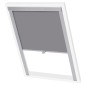 vidaXL Verdunkelungsrollo Grau FK06 vidaXL Verdunkelungsrollo Grau FK06