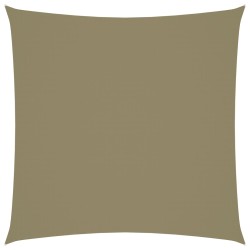 vidaXL Sonnensegel Oxford-Gewebe Quadratisch 4x4 m Beige