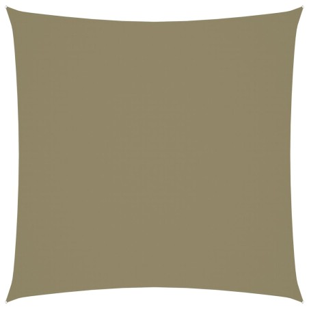 vidaXL Sonnensegel Oxford-Gewebe Quadratisch 4x4 m Beige