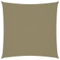 vidaXL Sonnensegel Oxford-Gewebe Quadratisch 4x4 m Beige vidaXL Sonnensegel Oxford-Gewebe Quadratisch 4x4 m Beige