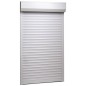 vidaXL Rollladen Aluminium 100x210 cm Weiß vidaXL Rollladen Aluminium 100x210 cm Weiß